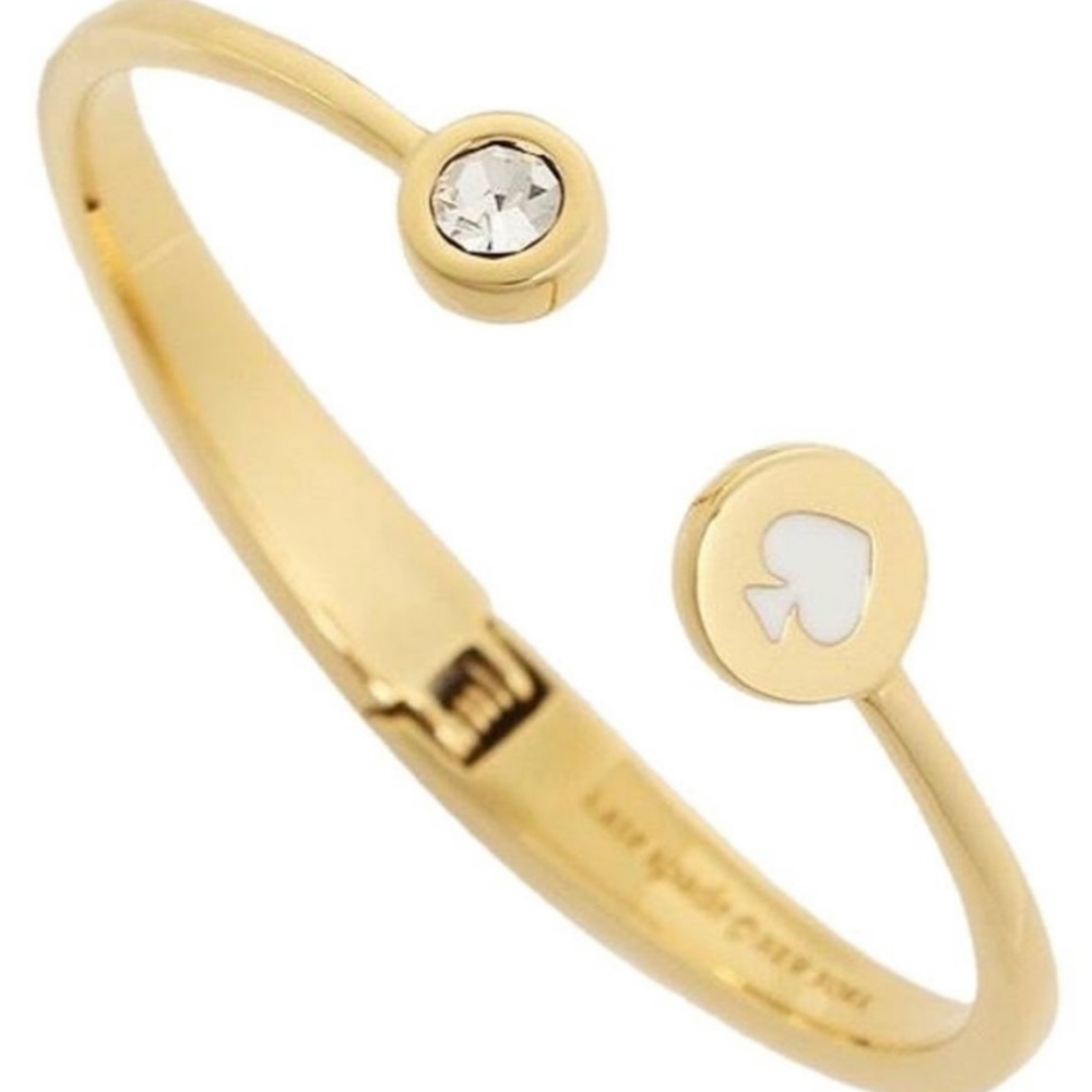 NWOT kate spade spot the spade bangle